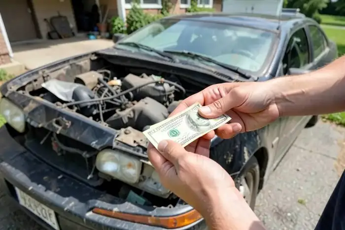 Cash paid on the spot for a junk car in Philadelphia, PA
